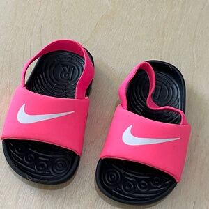 Toddler Nike slides